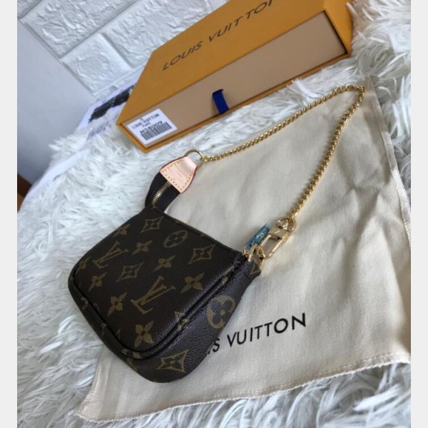 Detalhes da Réplica Louis Vuitton Monogram Mini Pochette M58009